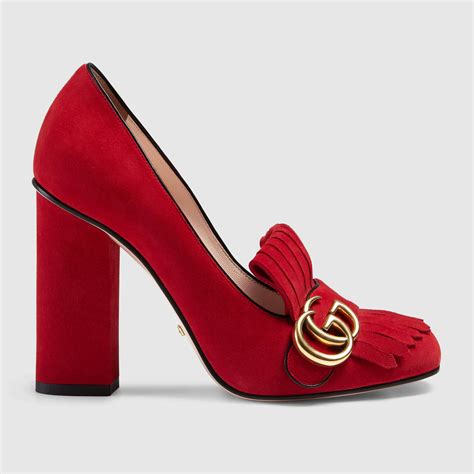 scarpe gucci rosse tacco|Scarpe Gucci Donna .